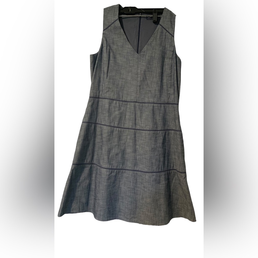 Jean Cotton Dress Has Pockets